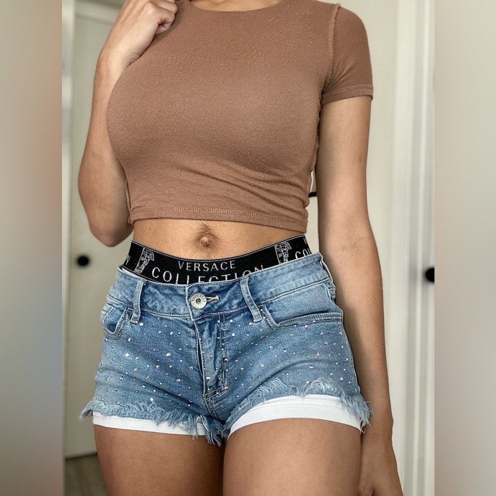 Shirt denim Daisy Dukes